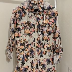 Floral Raincoat